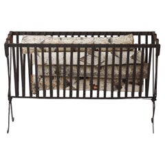 Blacksmith Made FireWood Cradle