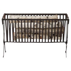 Blacksmith Made FireWood Cradle