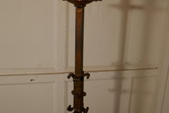 Blacksmith Made Gothic Wrought Iron Floor Lamp