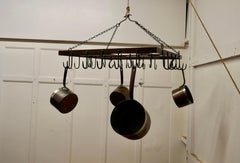 Blacksmith Made Iron Game Hanger, Kitchen Utensil or Pot Hanger