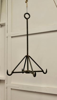 Blacksmith Made Iron Game Hanger, Kitchen Utensil or Pot Hanger