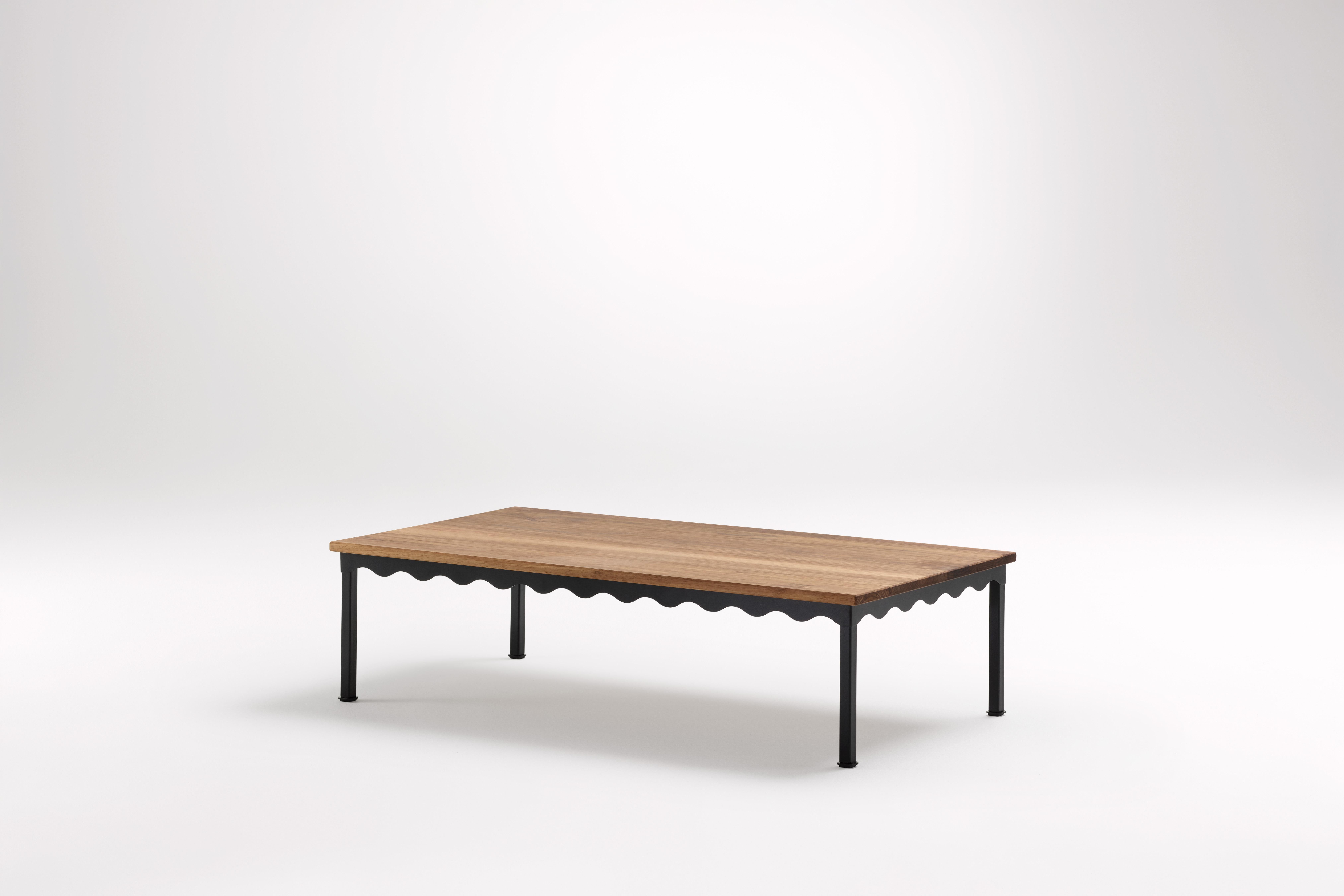 Blackwood Bellini Coffee Table by Coco Flip
Dimensions: D 126 x W 66 x H 32 cm
Materials: Timber / Stone tops, Powder-coated steel frame. 
Weight: 20kg
Frame Finishes: Textura Black.

Coco Flip is a Melbourne based furniture and lighting design