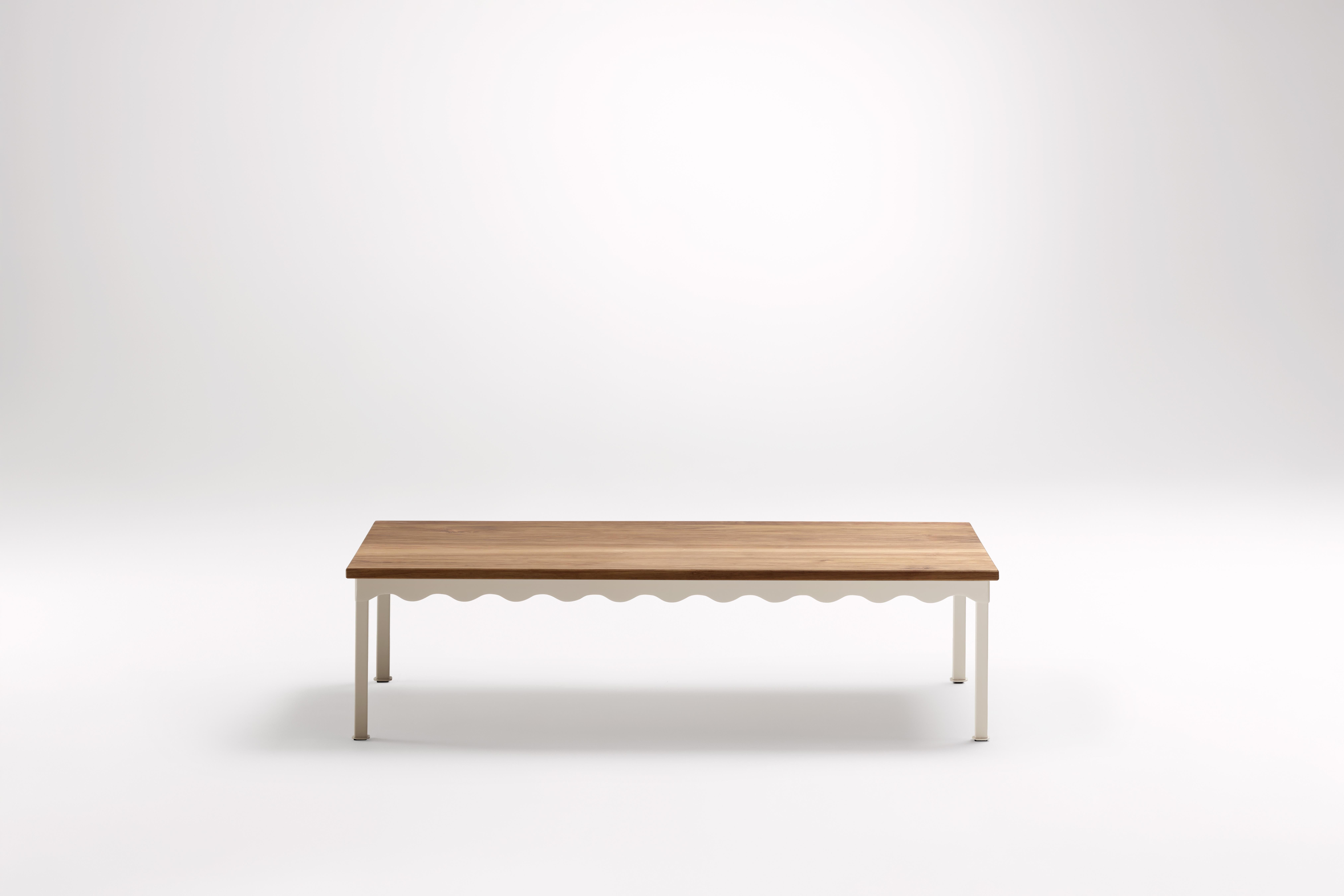 Blackwood Bellini Coffee Table by Coco Flip
Dimensions: D 126 x W 66 x H 32 cm
Materials: Timber / Stone tops, Powder-coated steel frame. 
Weight: 20kg
Frame Finishes: Textura Paperbark.

Coco Flip is a Melbourne based furniture and lighting design