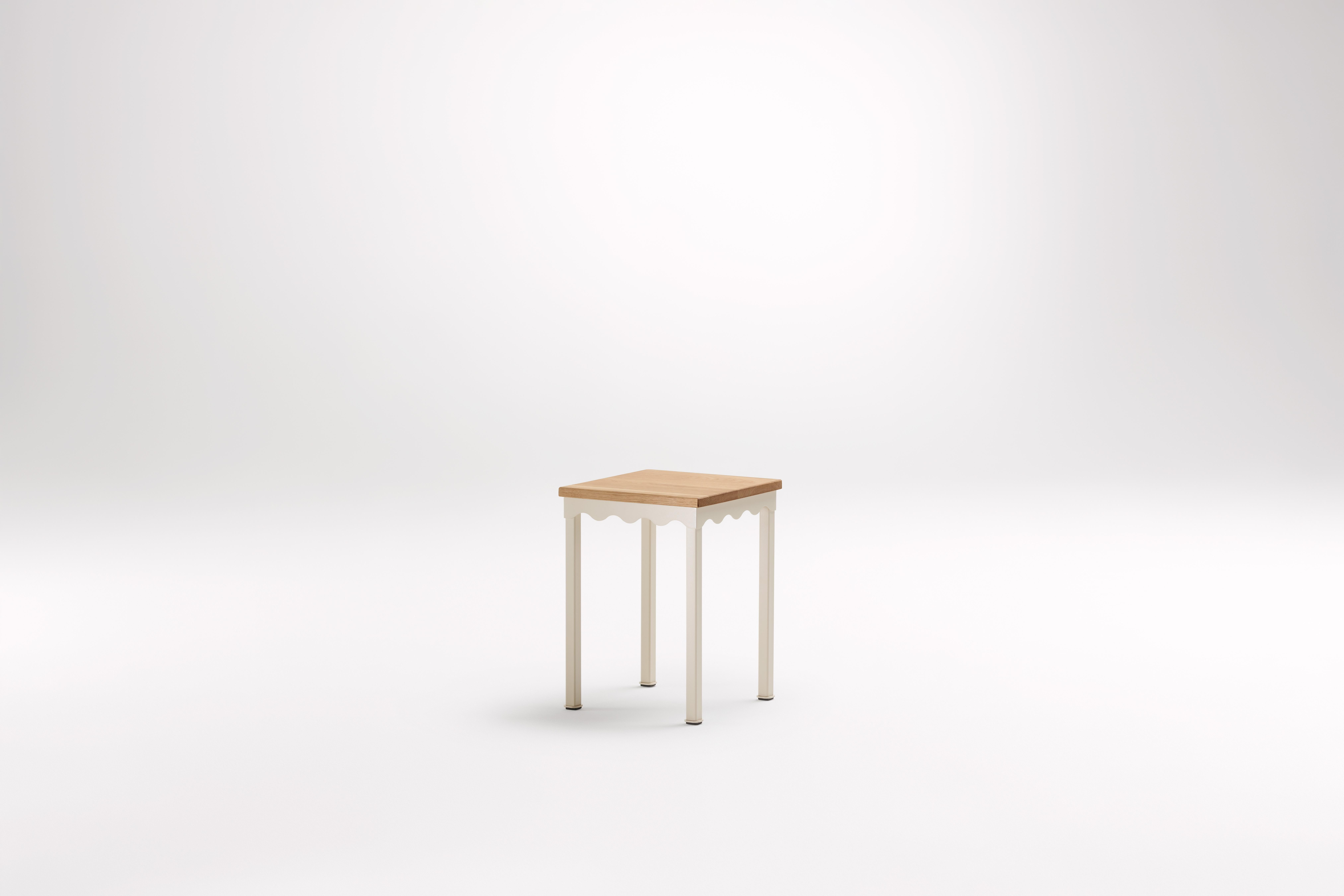 Blackwood Bellini Low Stool by Coco Flip In New Condition For Sale In Geneve, CH
