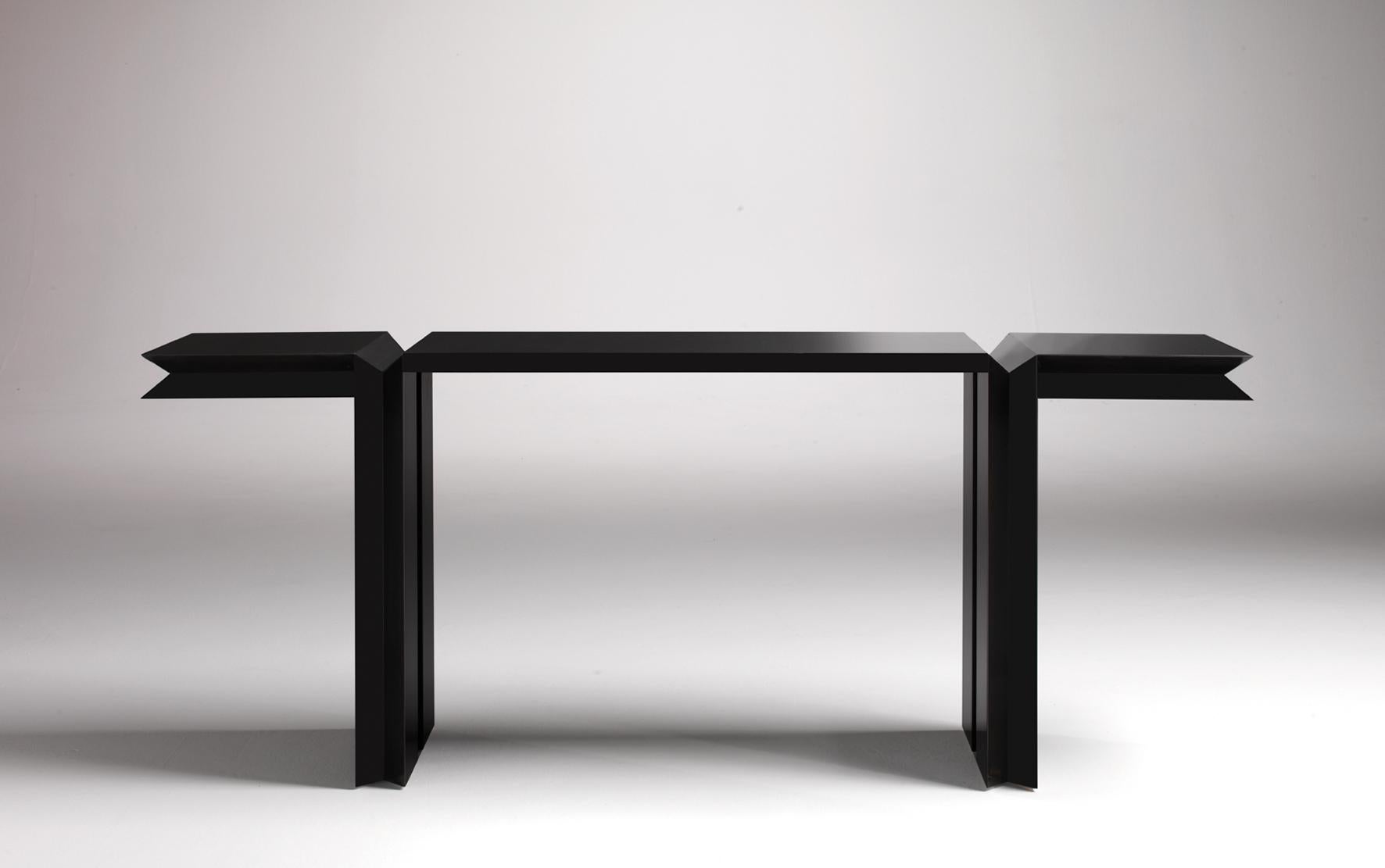 italien Table console BLADE/C de Piero Manara en vente