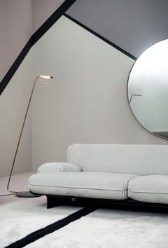 Lámpara de pie Blade Base de granito Geode by Baxter