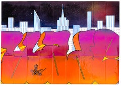 Blade prende di nuovo la città (originale sulla mappa della metropolitana di New York)