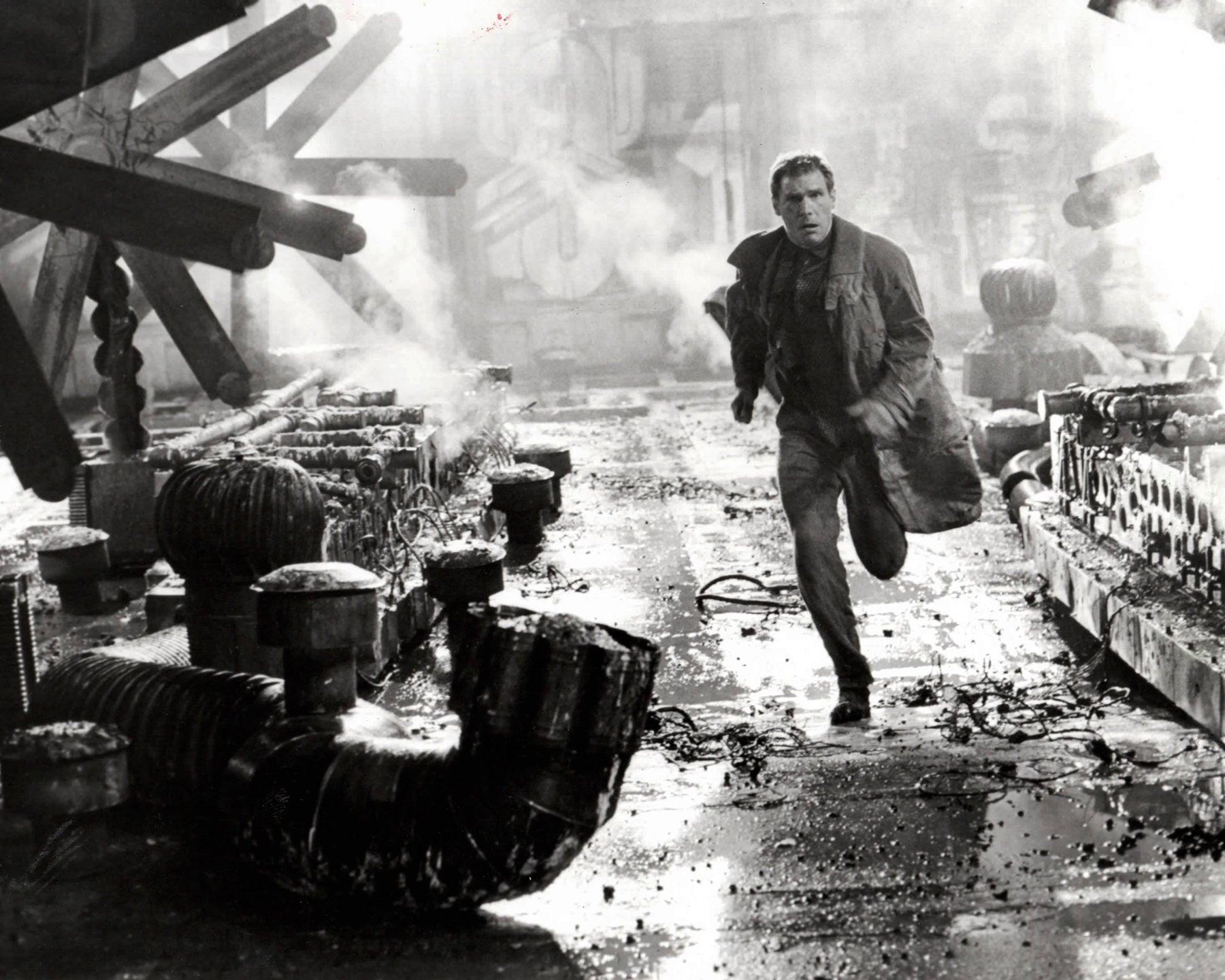 Blade runner 1982 Werbung Film Film Presse Standbild Gerahmt (Papier) im Angebot