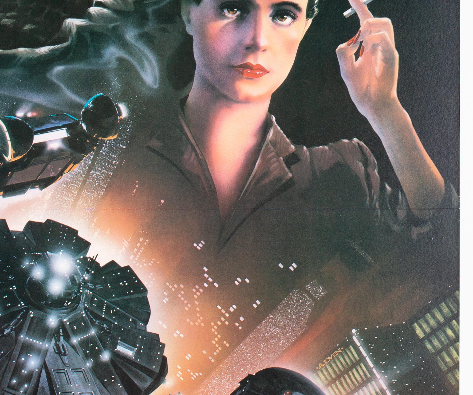 American Blade Runner 1982 US 1 Sheet Film Movie Poster, Alvin