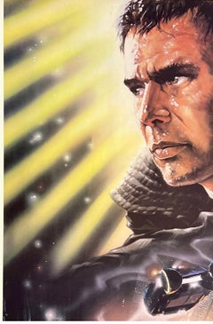 BLADE RUNNER – Original-Vintage-Filmplakat im NSS-Stil, ungefaltet, 1 Sheet