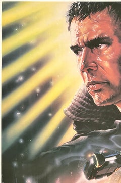 BLADE RUNNER – Original-Vintage-Filmplakat im NSS-Stil, ungefaltet, 1 Sheet