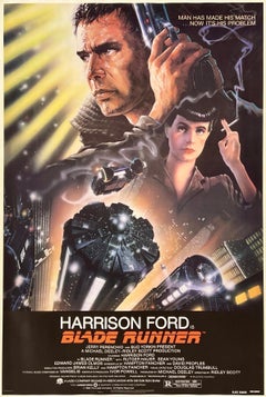 BLADE RUNNER – Original-Vintage-Filmplakat im NSS-Stil, ungefaltet, 1 Sheet