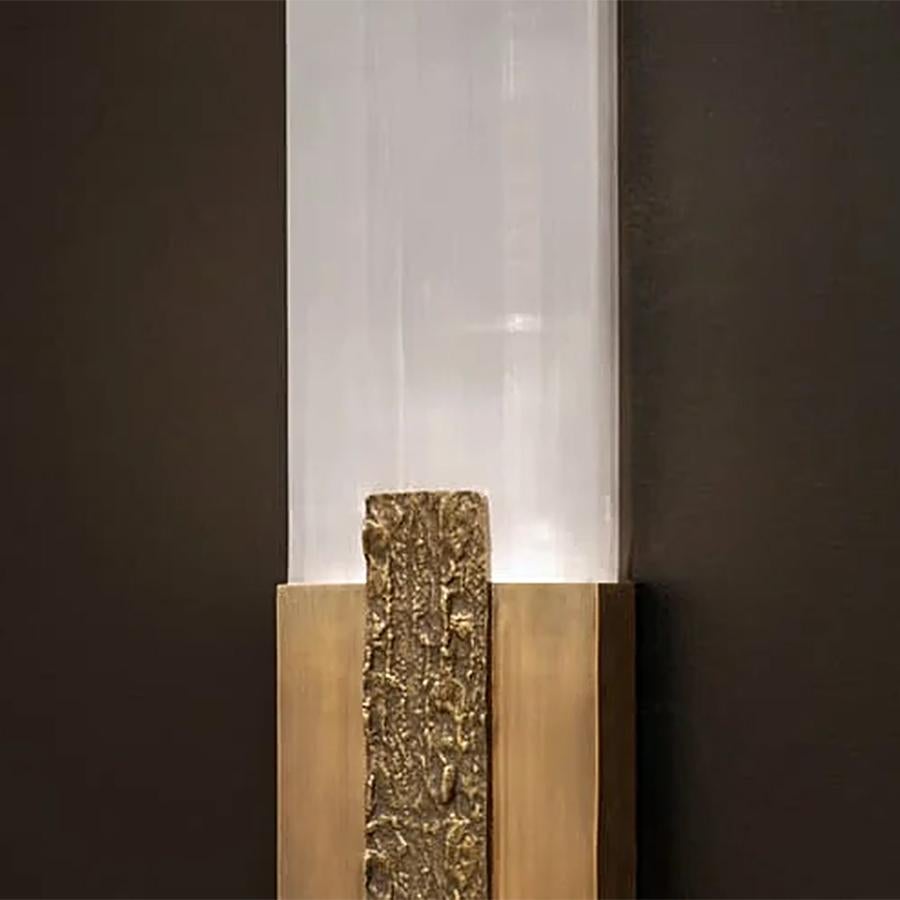 Lámpara de pared Blade Selenita Siglo XXI y contemporáneo en venta