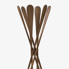 Blade Walnut Coatrack