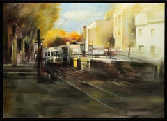 "Passing Through" by Blai Tomas Ibanez 39 x 55 in. Acrylic on Canvas