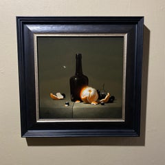 Blair Atherholt "Peeled" - Oil On Panel Contemporary Still Life 2024