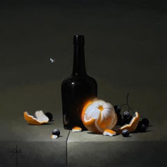Blair Atherholt "Peeled" - Oil On Panel Contemporary Still Life 2024