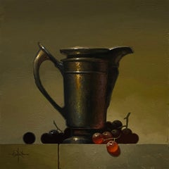 "Patina" - Realist Still-Life, Oil Painting on Cradled Panel