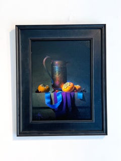 Wavelength-Original contemporary still life realistic painting- modern art