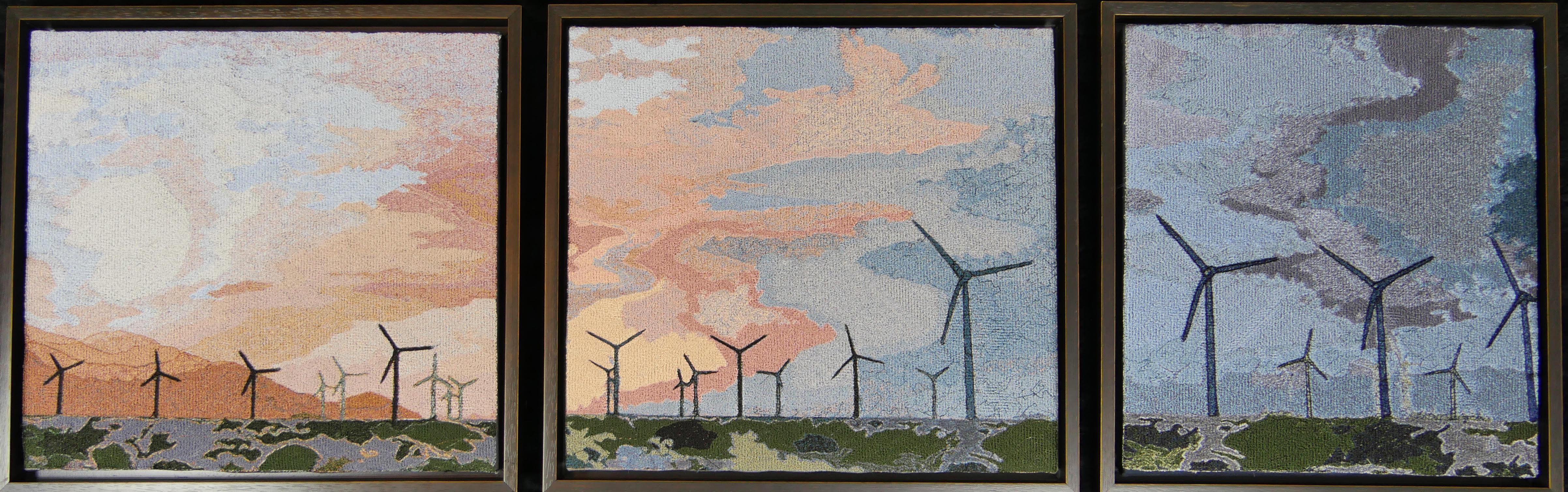 Blair Cahill Blair Cahill, Embroidery, Din, Framed For Sale at