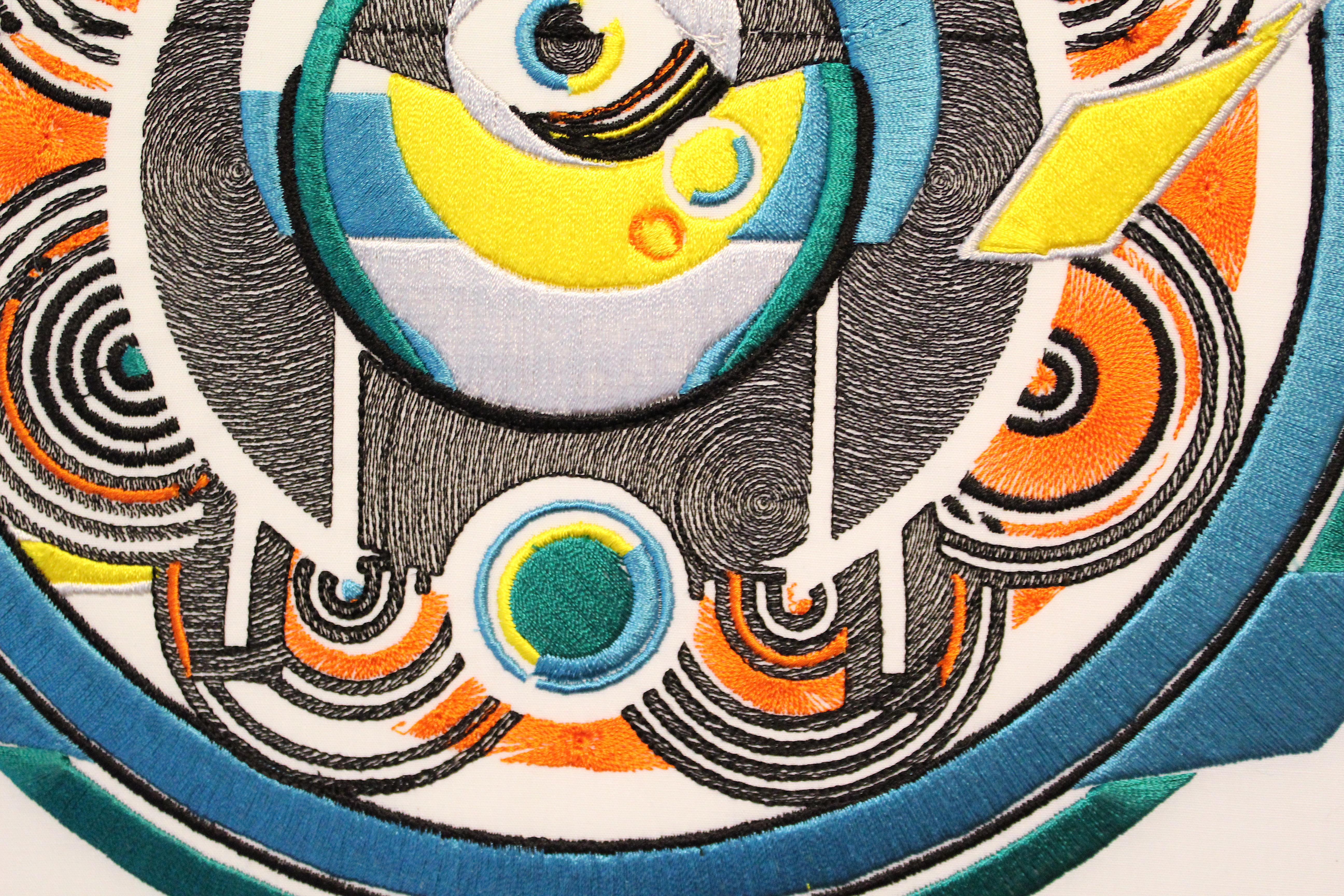 Blair Martin Cahill, Pachinkol,  Embroidery 2