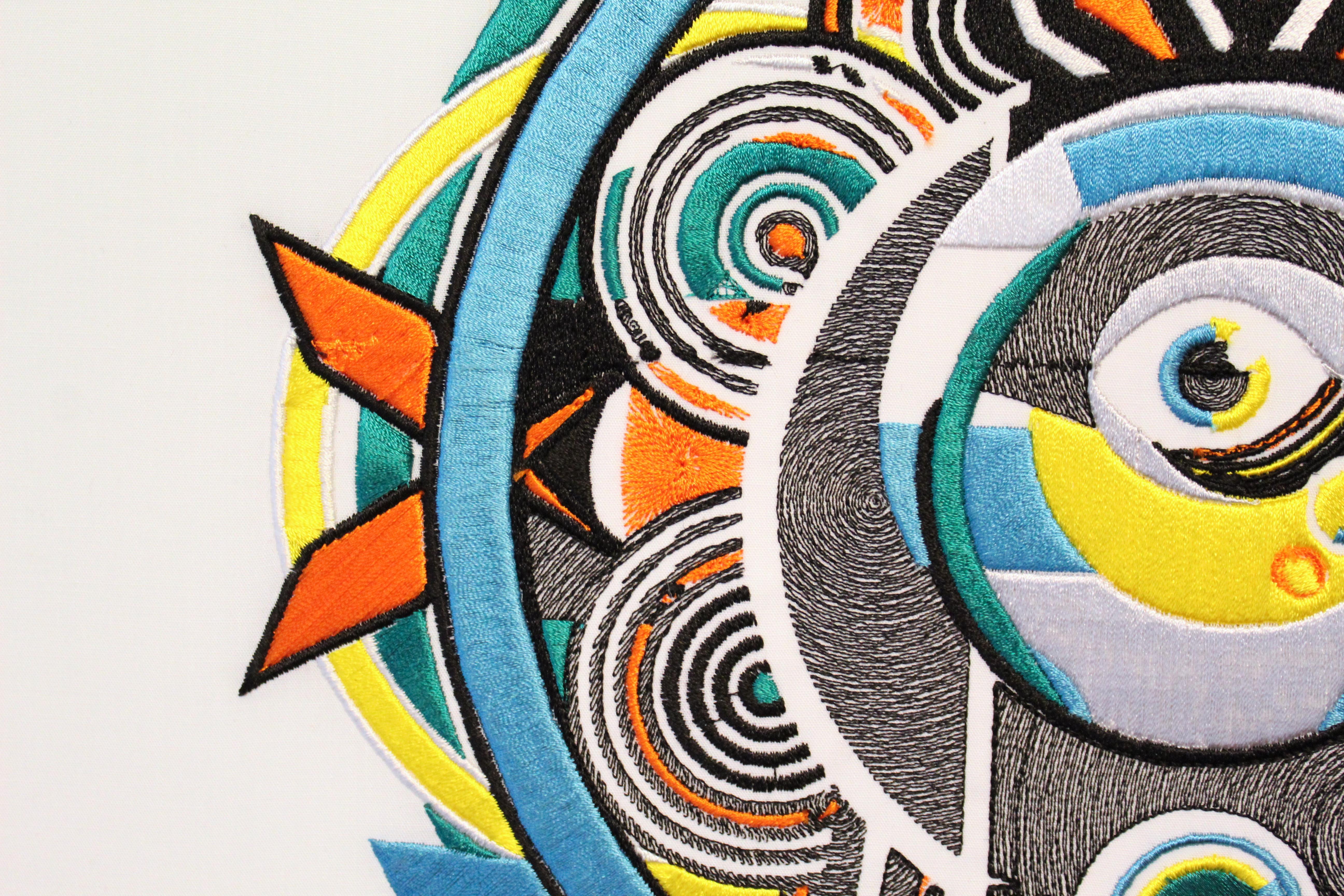 Blair Martin Cahill, Pachinkol,  Embroidery 3