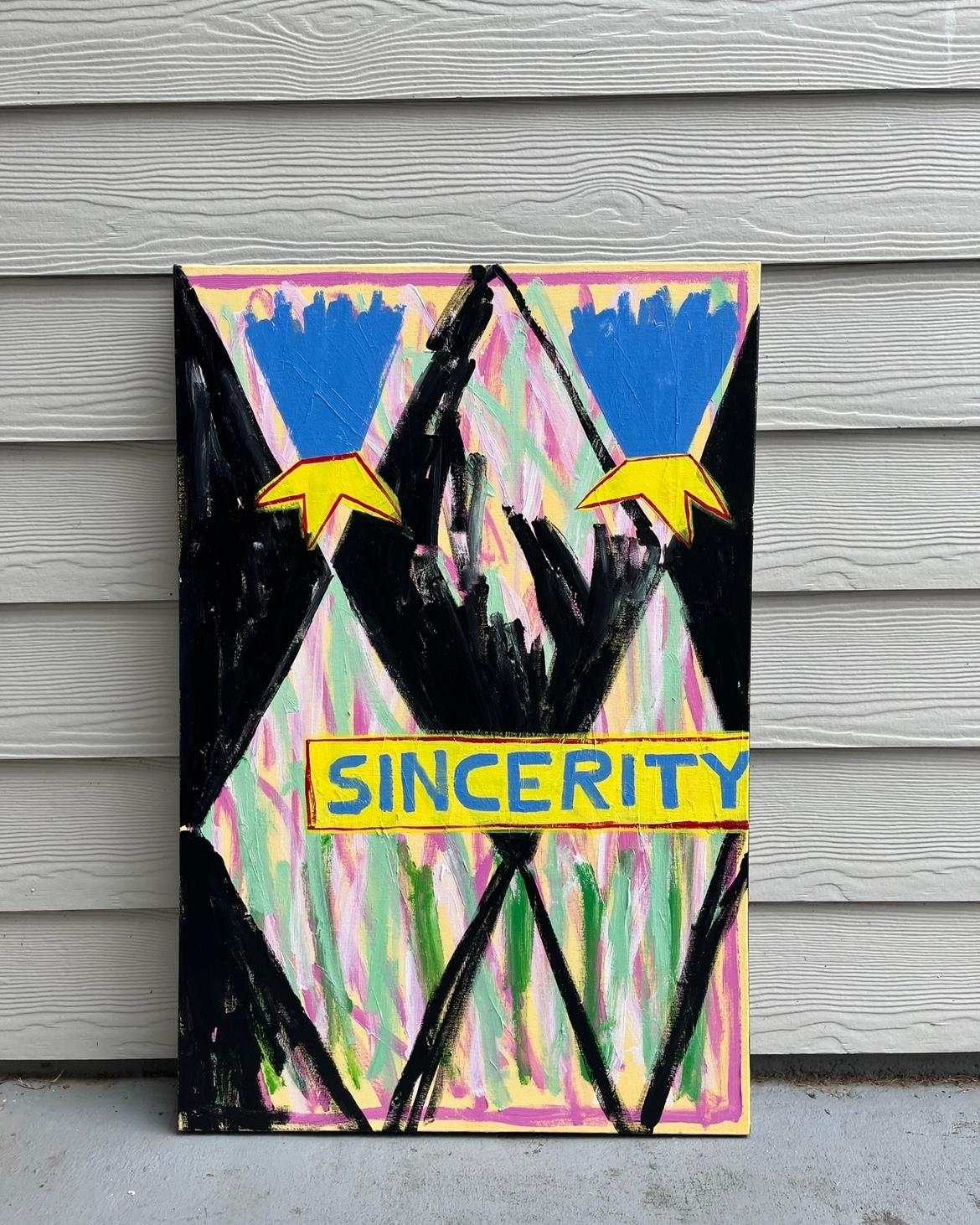 Blair Gallacher Abstract Painting - “Sincerity”