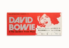 « Tickets Please » - David Bowie au Japon