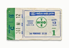 Biglietti per favore - The Who, Madison Square Garden, New York, NY 1979