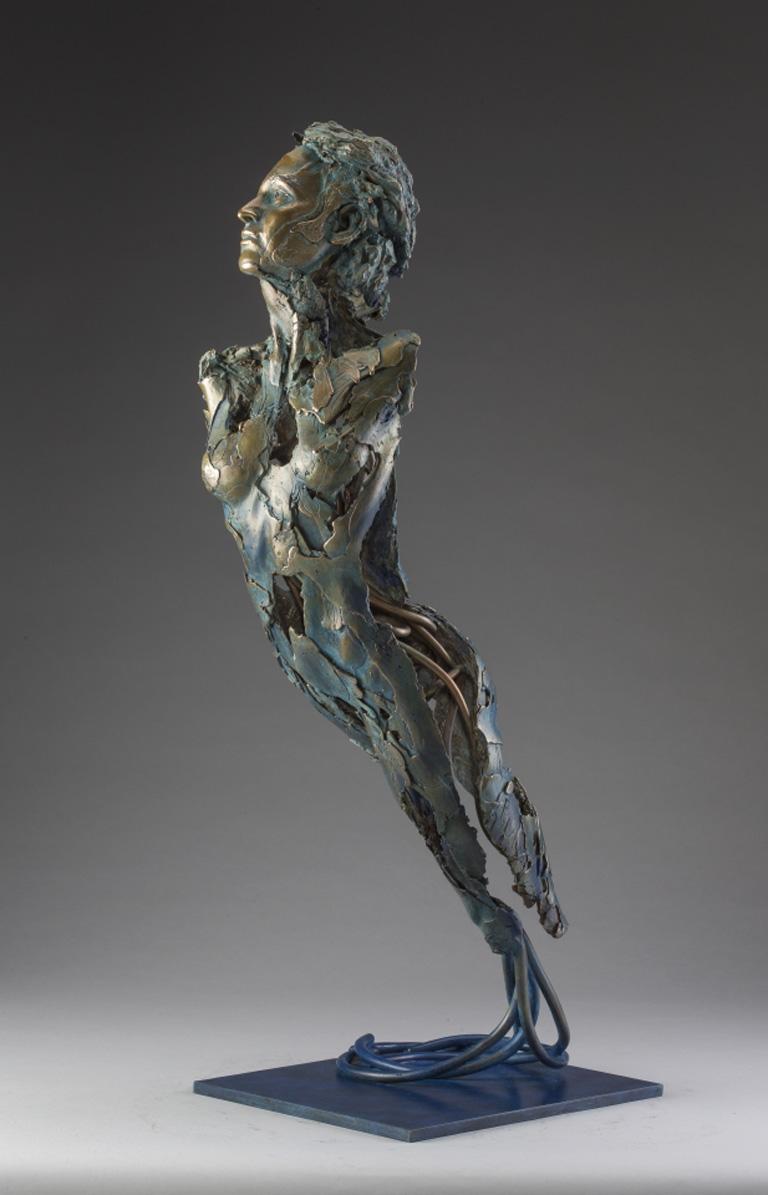 Blake Ward Figurative Sculpture - Angel Bahram (Angel of Victory)