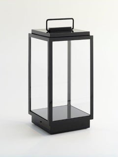 BLAKES TABLE LAMP - 3000K lacquered Bottle Green frosted glass