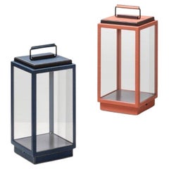 LAMPE DE TABLE BLAKES - BORDEAUX / BORDEAUX - 3000K - bronze foncé verre clair