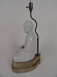 Blanc de Chin Buddha Lamp