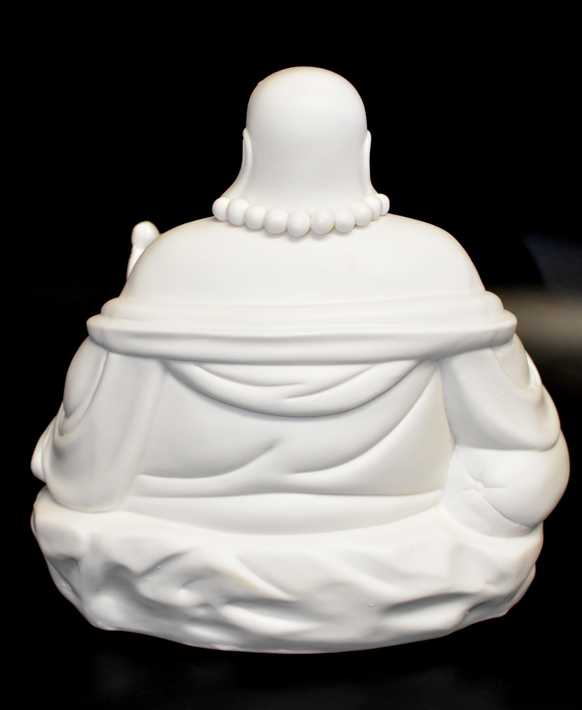 Blanc De Chine De Hua Porcelain Happy Buddha 14