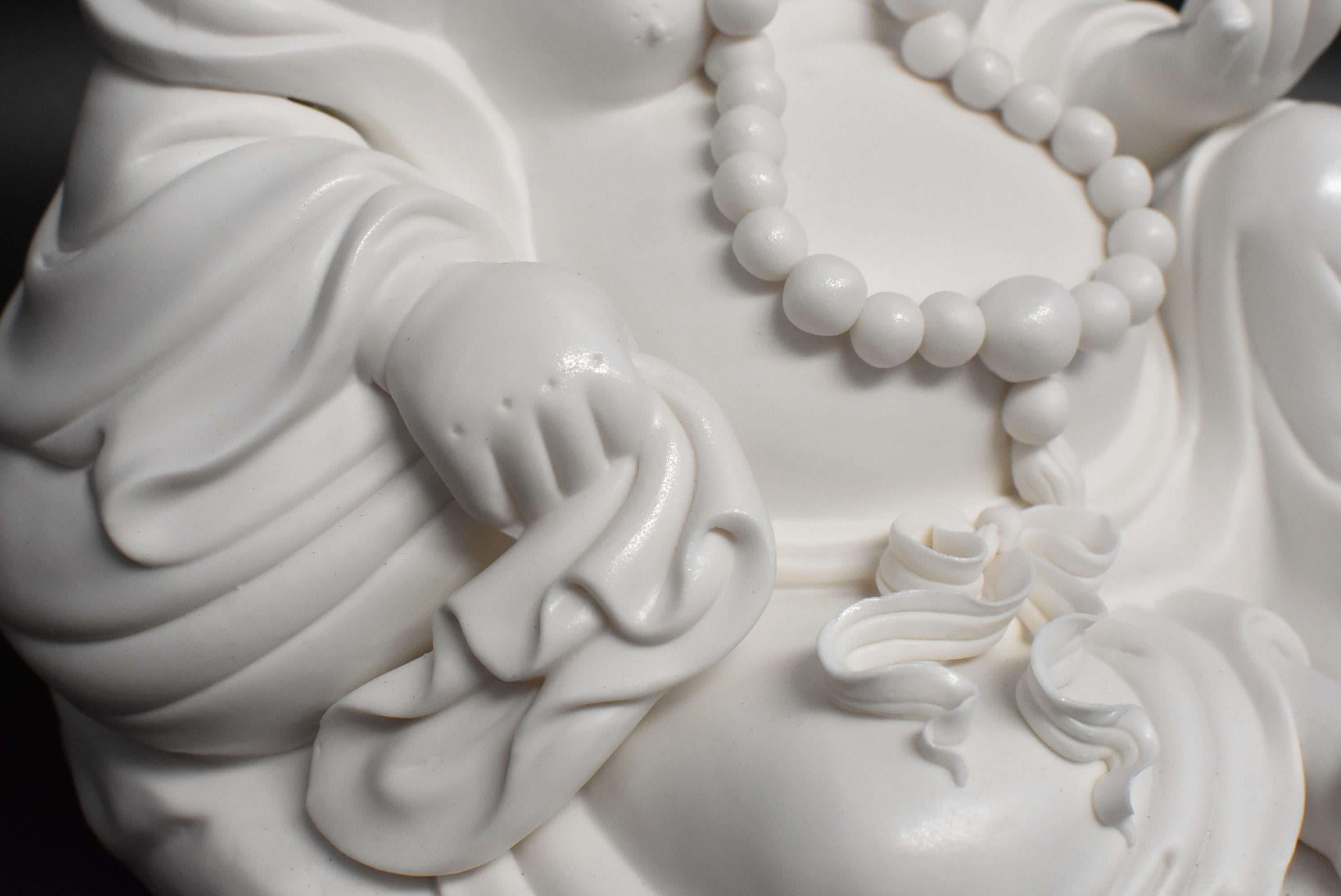 Blanc De Chine De Hua Porcelain Happy Buddha 2