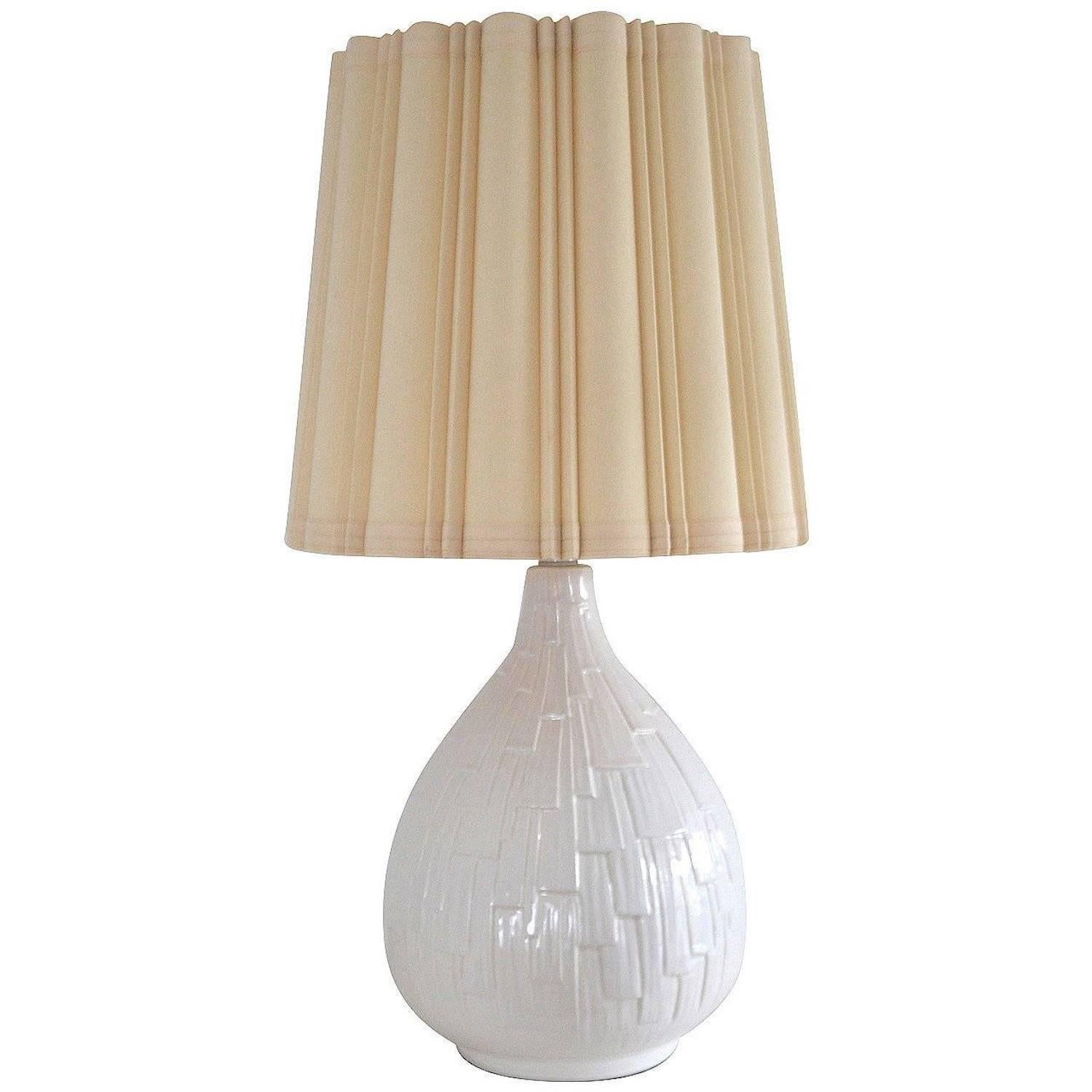 Blanc de Chine Table Lamp For Sale