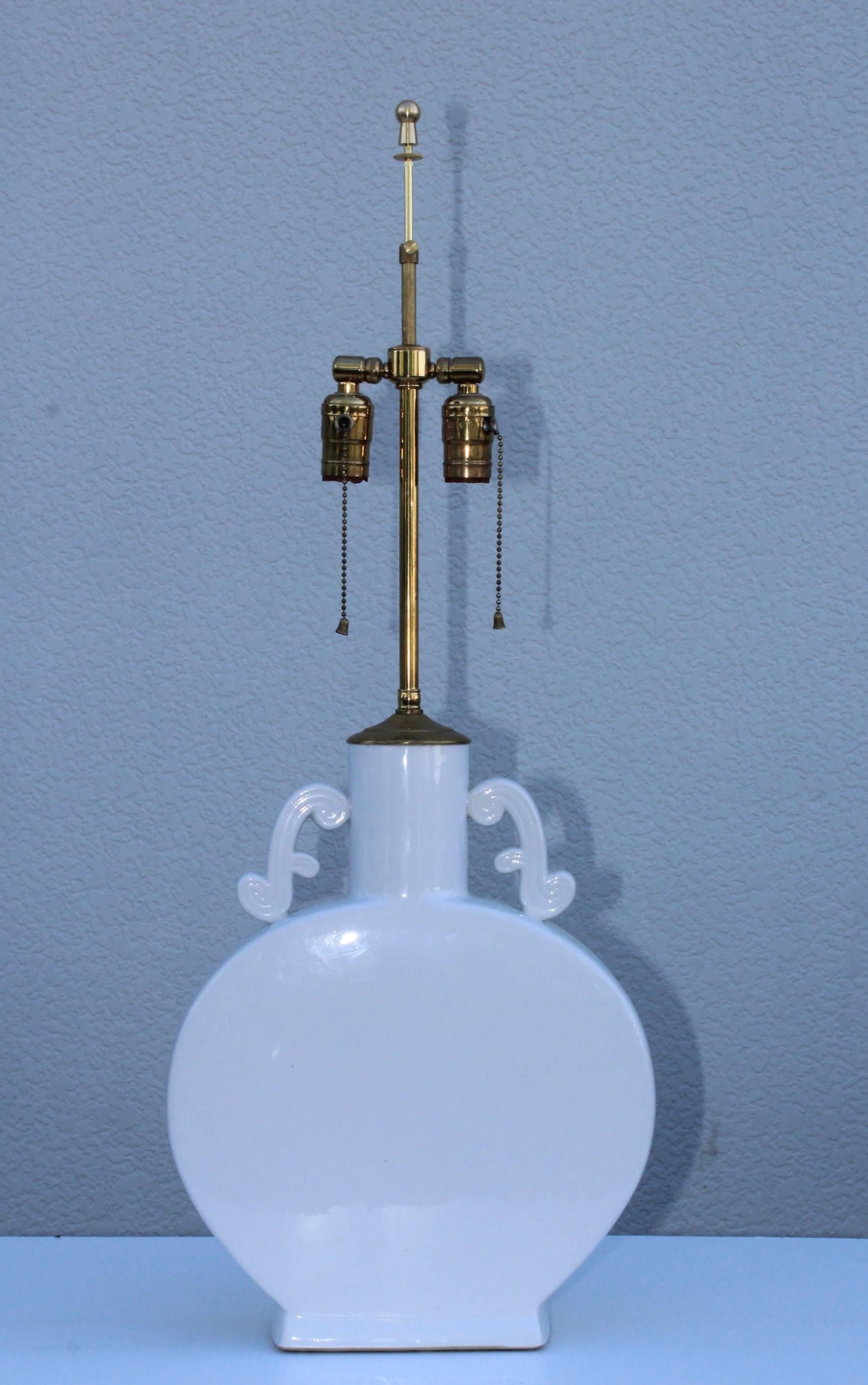 Lampes de table blanc de Chine en vente 5