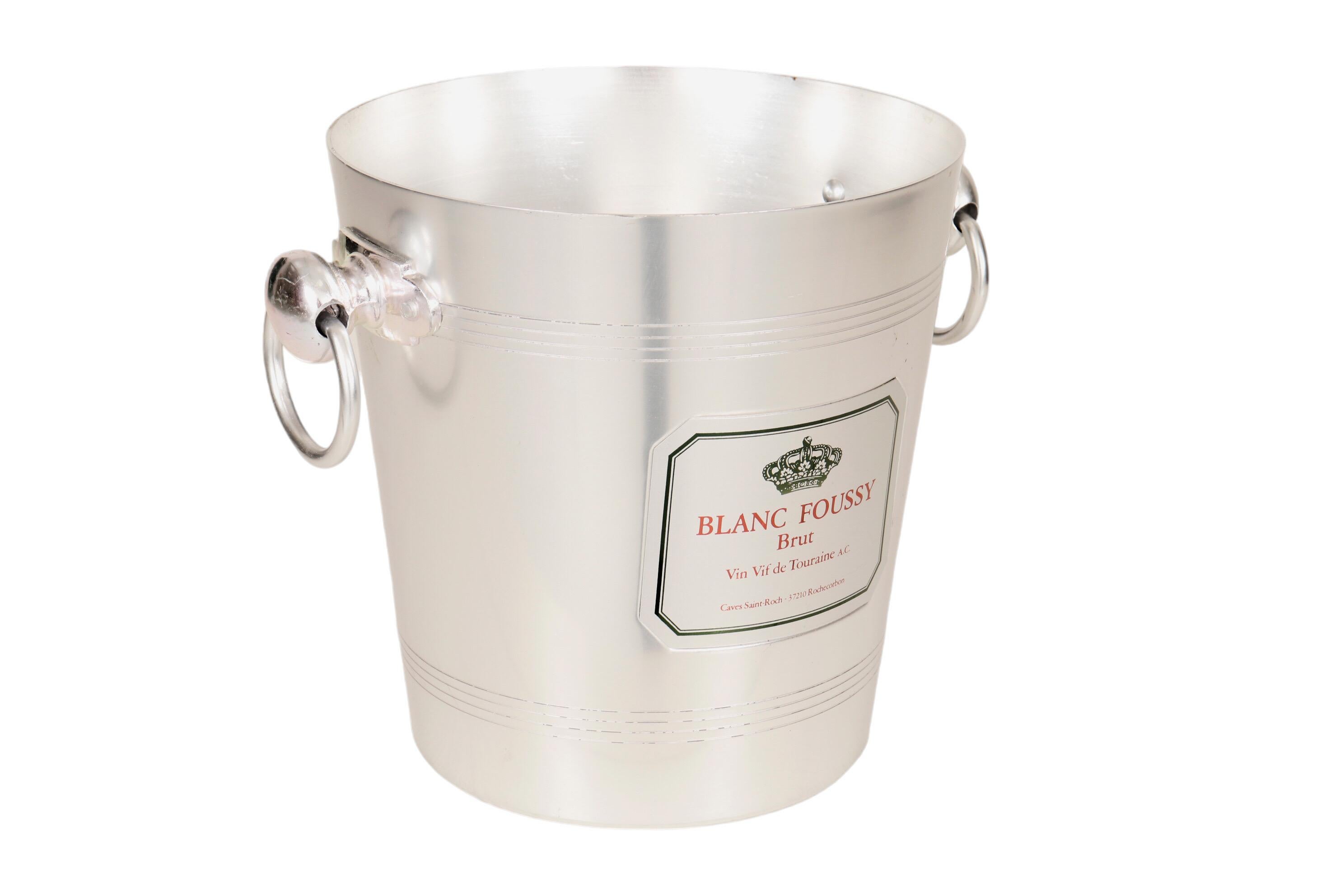 French Blanc Foussy Brut Champagne Bucket For Sale