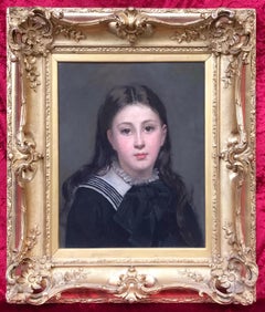 Peinture du XIXe siècle - Portrait d'une jeune femme