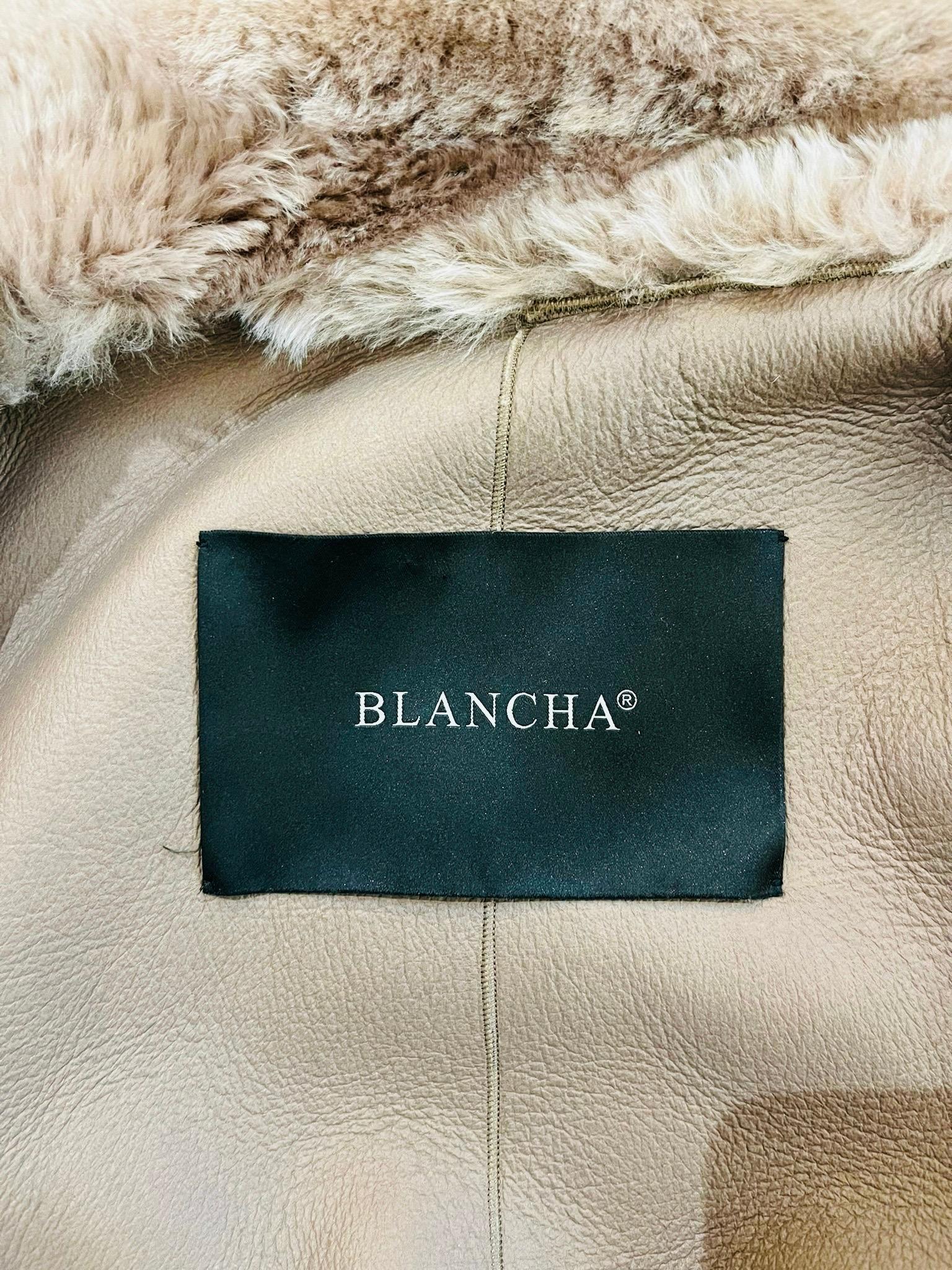 Blancha Sheepskin Teddy Coat For Sale 1