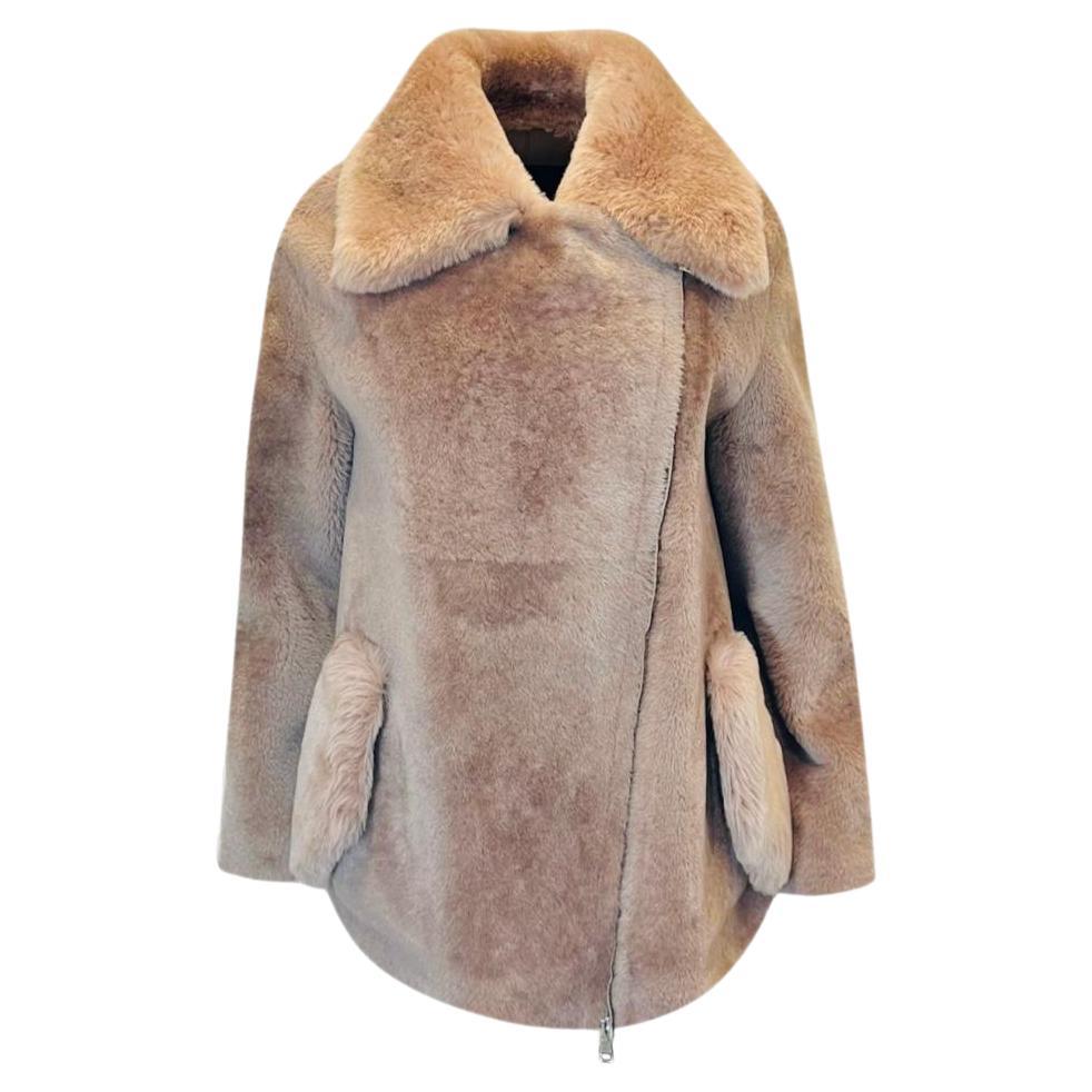 Blancha Sheepskin Teddy Coat For Sale