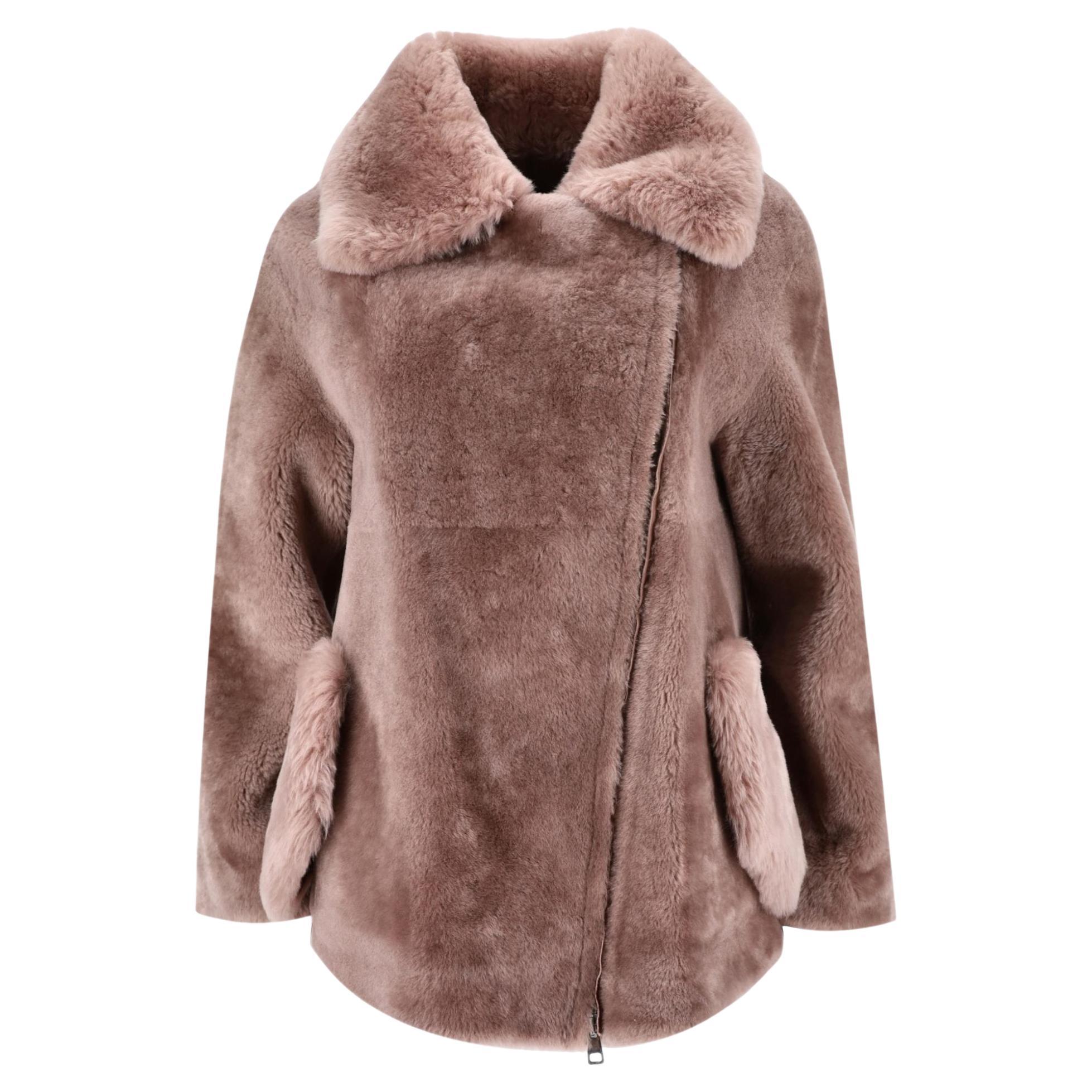 Coates in pelle di pecora Blancha
