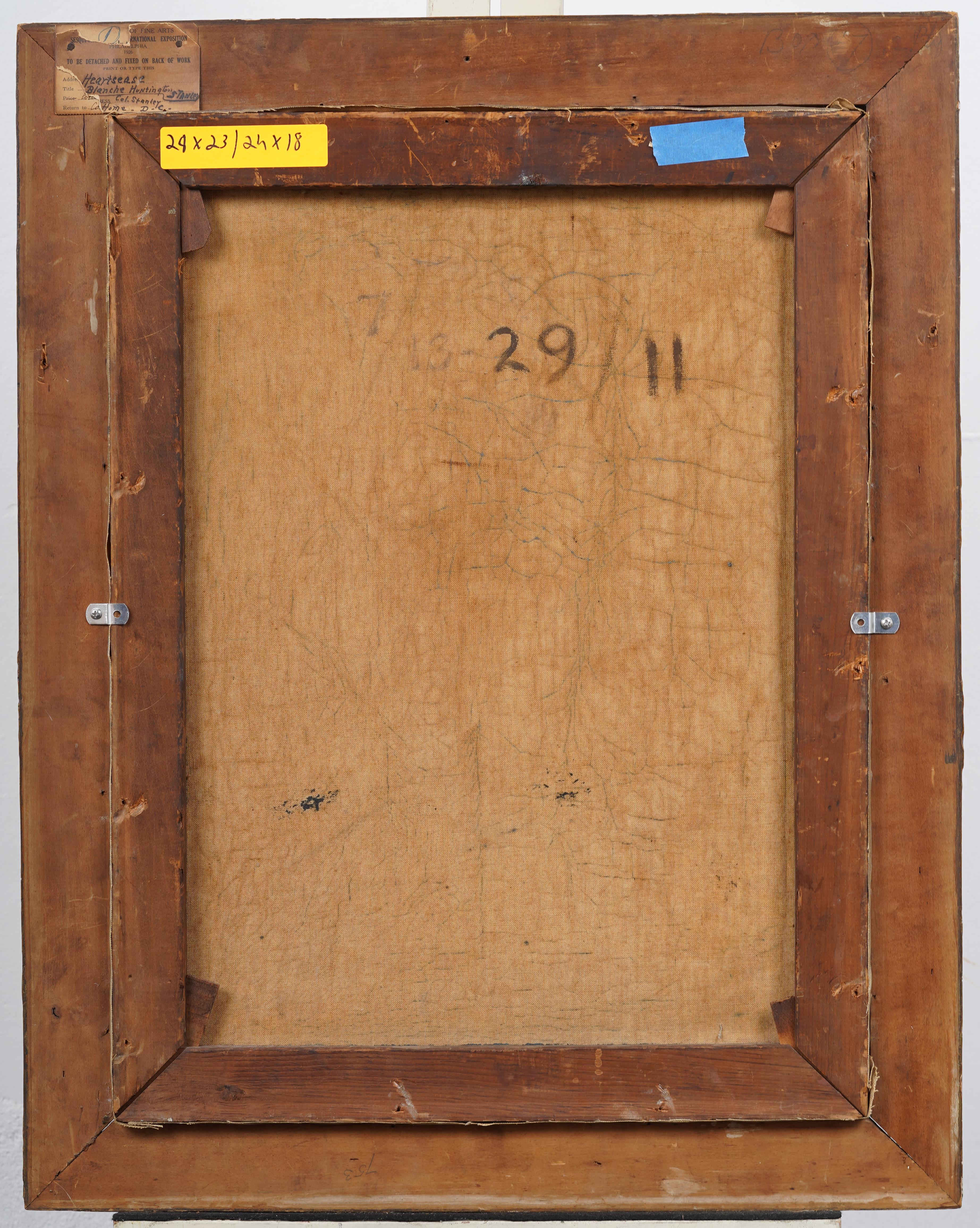 Antiguo Cuadro de Paisaje Impresionista Americano New Hope PA Exhibido Enmarcado en venta 3