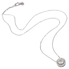BLANCHE Halskette aus Weißgold und Diamanten