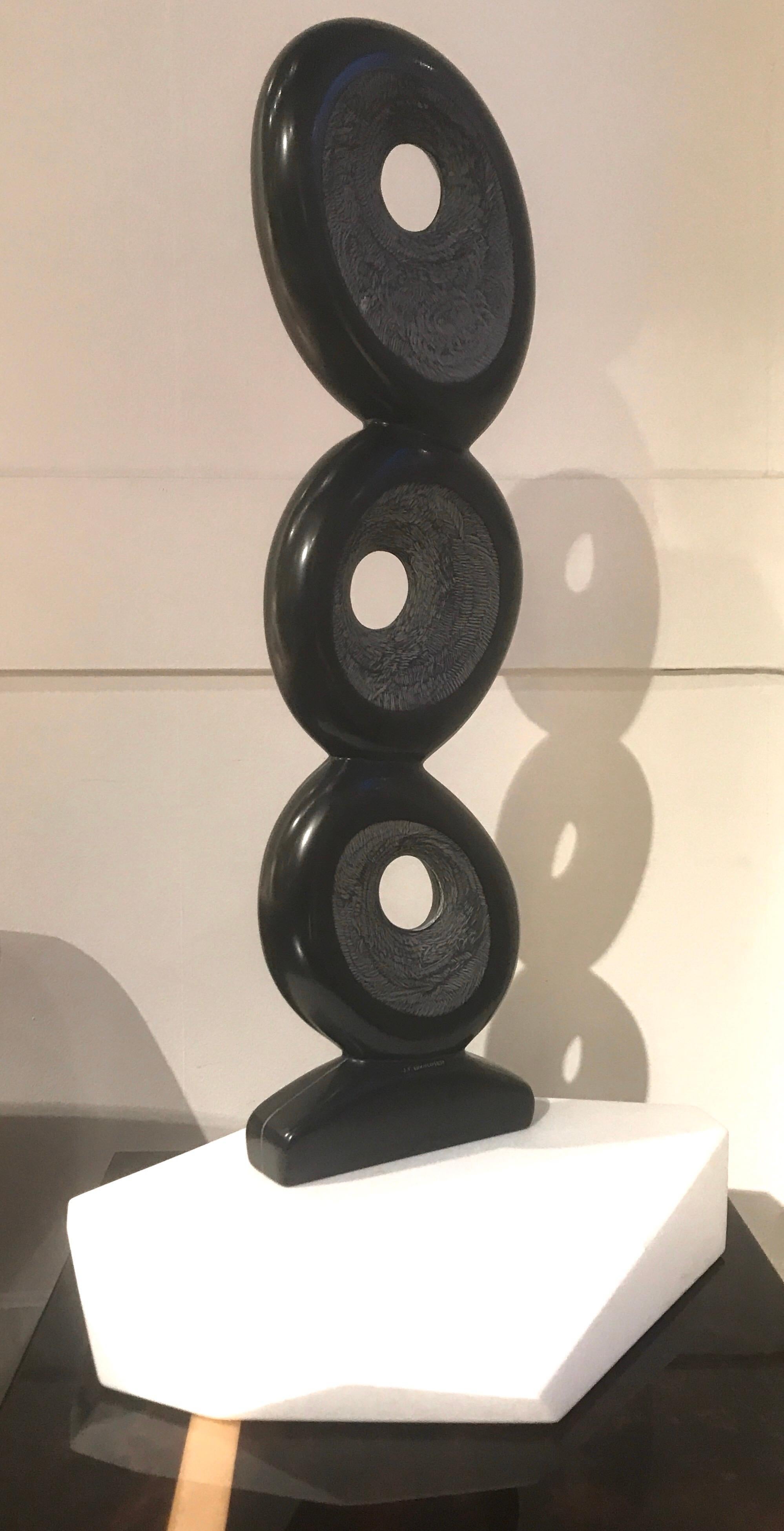Blanck Marble Sculpture by Jean Frederic Bourdier For Sale 4