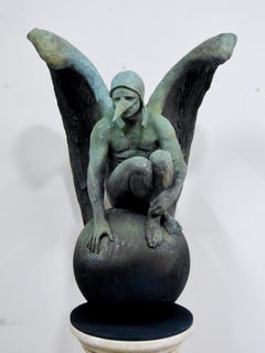 Blanco Bronze Sculpture by Jorge Marin Edition 1/8 Year 2018