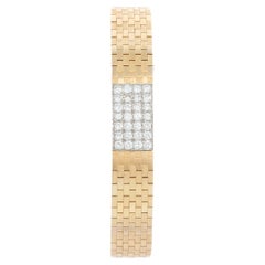 Reloj Blancpain "Sorpresa" de oro con diamantes pavé de 14 quilates para Neiman Marcus