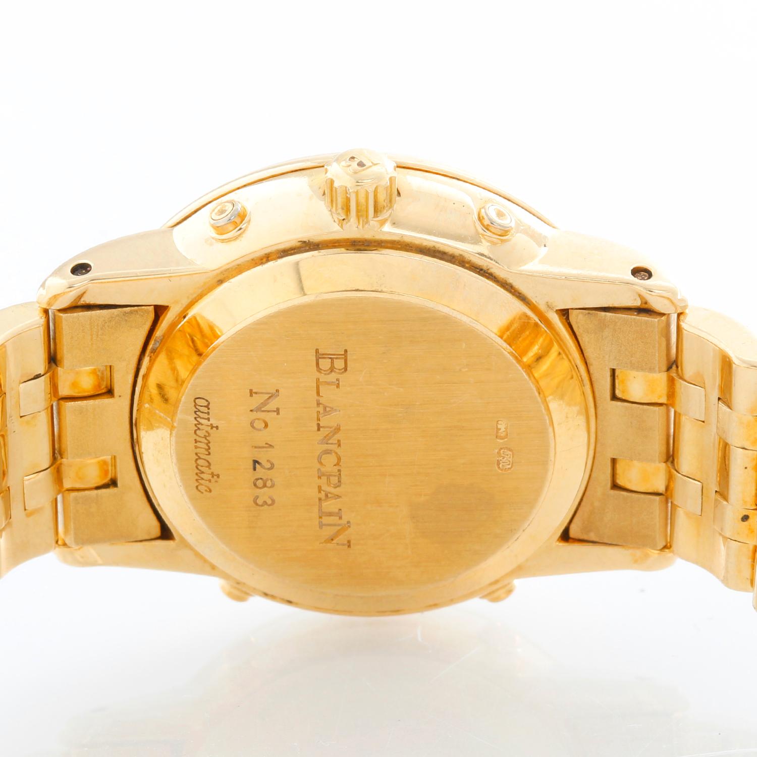 Blancpain 18 Karat Gelbgold Villeret Moonphase Damenuhr 1
