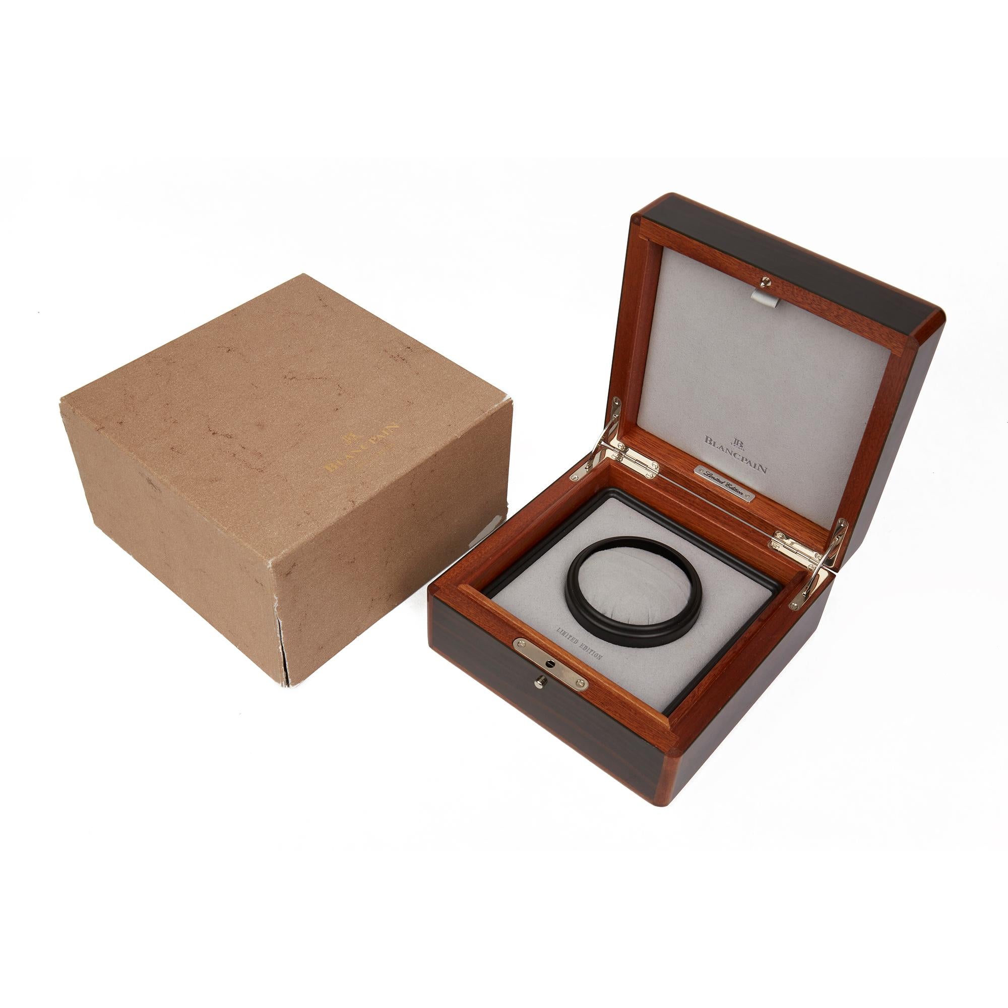 Men's Blancpain Aqua Lung Hundred Hours Stainless Steel 2100-1130A-71