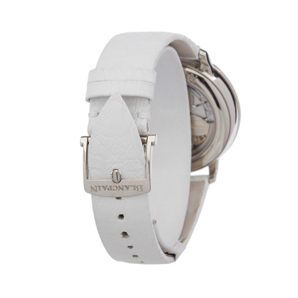 Women's Blancpain Femme 18k White gold 3650A3554L58B Wristwatch